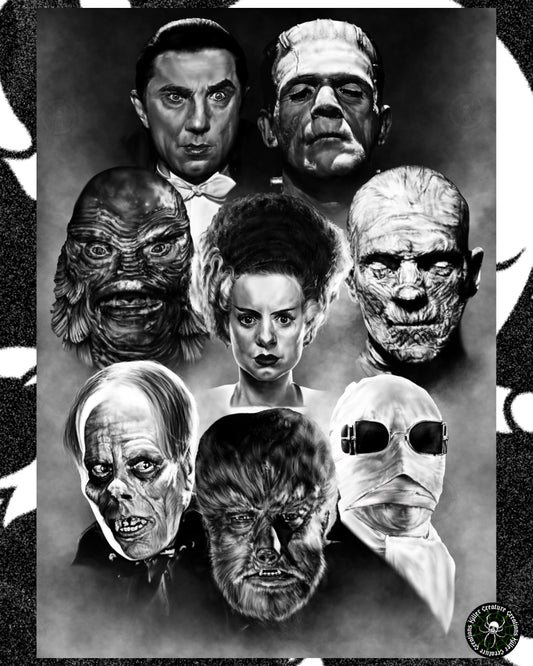LIMITED EDITION A2 MONSTER POSTERS