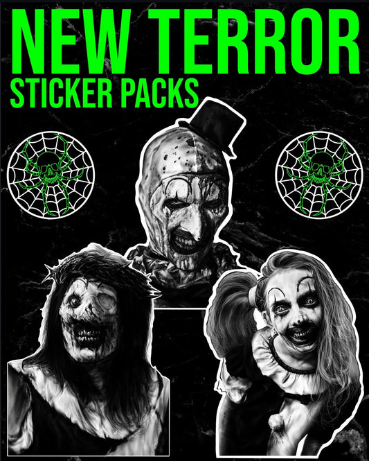 TERROR STICKER PACK