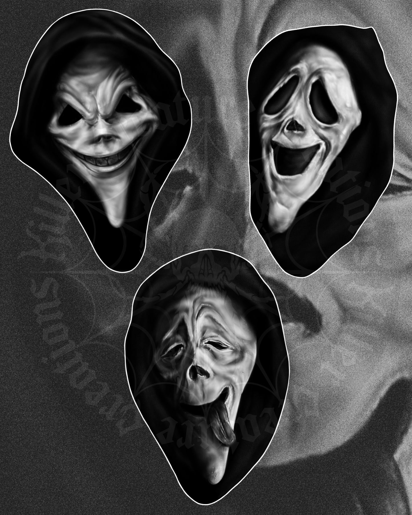 👻SCARY MOVIE STICKER PACK👻