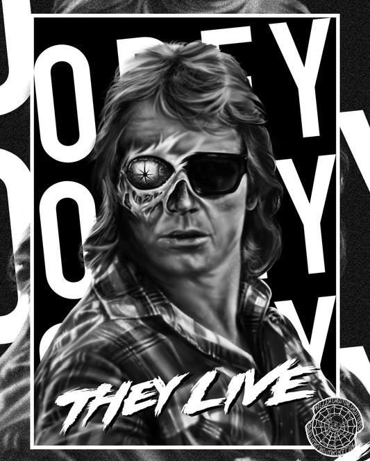 THEY LIVE (Black and grey)